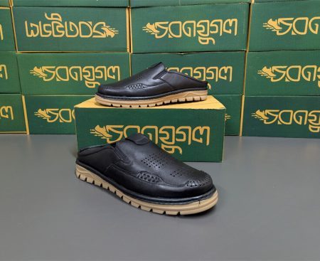 Premium-Quality 100% Leather Half Shoe