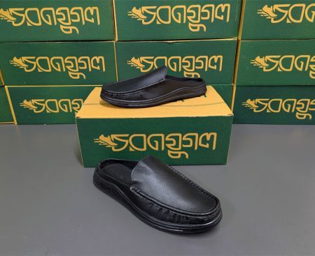 100% Leather Half Shoe