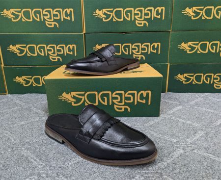 100% Leather Half Shoe