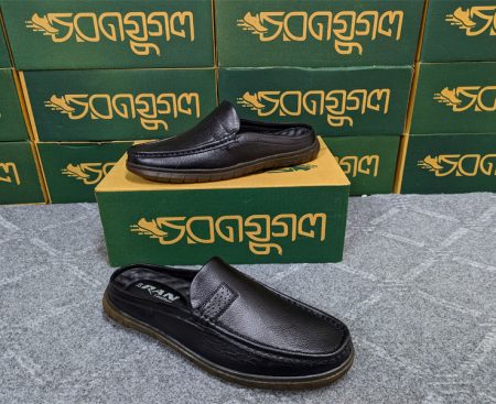 RAN-100% Leather Doctor-Insole Half-Shoe