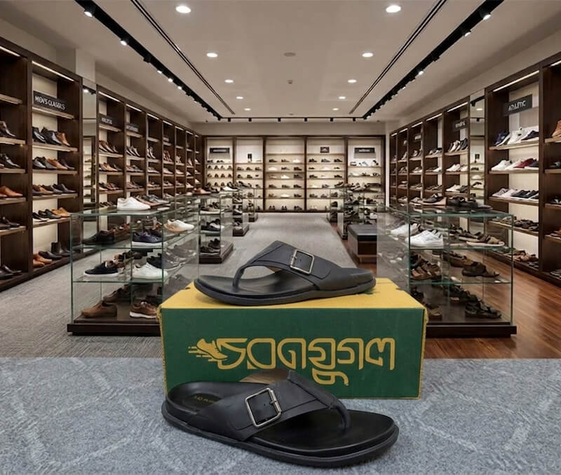100% Leather sandal