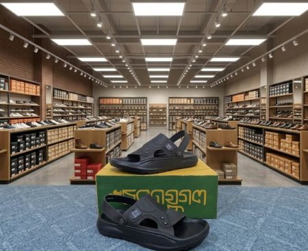 CK- 100% Leather sandal
