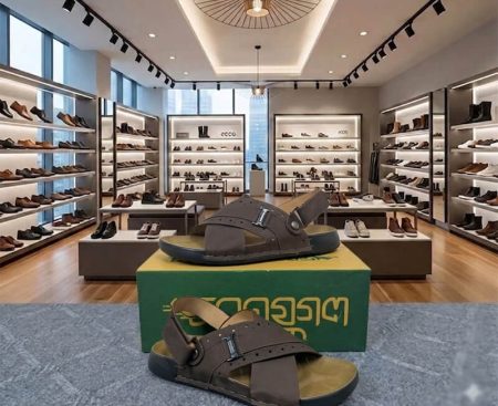100% Leather sandal