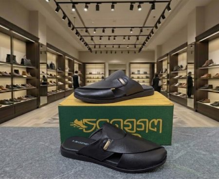 JM 100% Leather Half Shoe