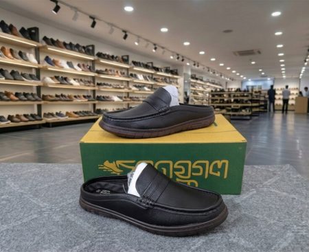 100% Leather Half Shoe