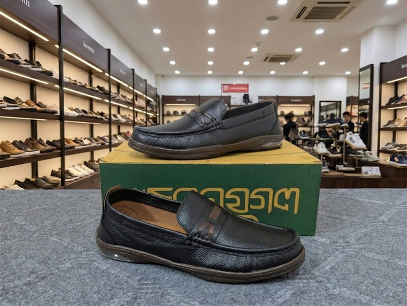 WORKETIC 100% Leather Loafer