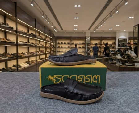 100% Leather ChoronJugol Half Shoe