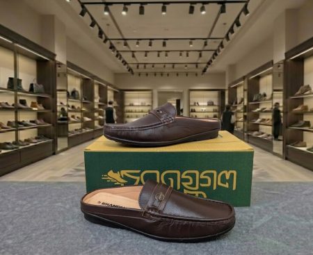 Shampan 100% Leather Half Shoe