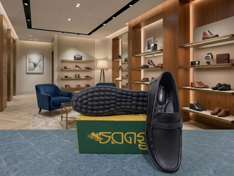 100% Leather Fashionable Loafer - Image 2