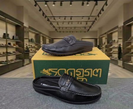 Shampan 100% Leather Half Shoe