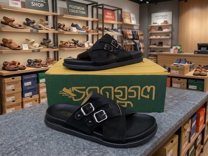 BXL Suede Leather Sandals