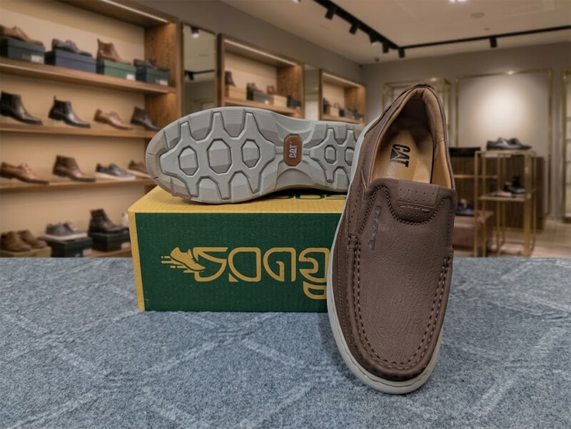 Premium 100% Leather Casual Shoe - Image 2