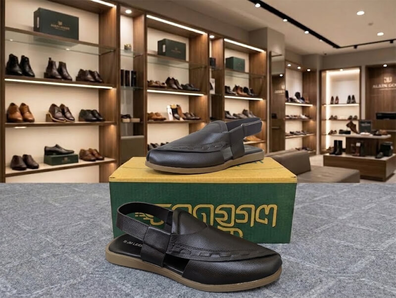 100% Leather Peshawari Sandal