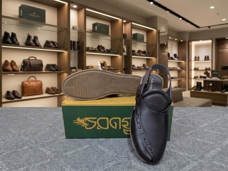 100% Leather Peshawari Sandal - Image 2