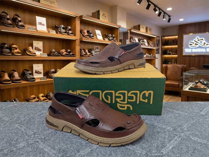 100% Daily Use Leather Sandals