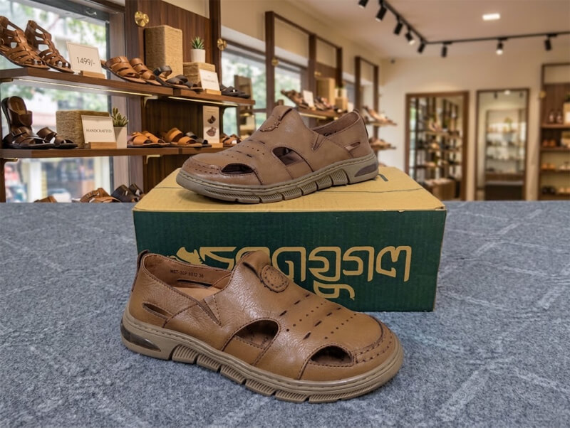100% Daily Use Leather Sandals
