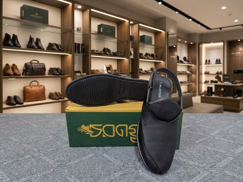 100% Leather Peshawari Sandal - Image 2