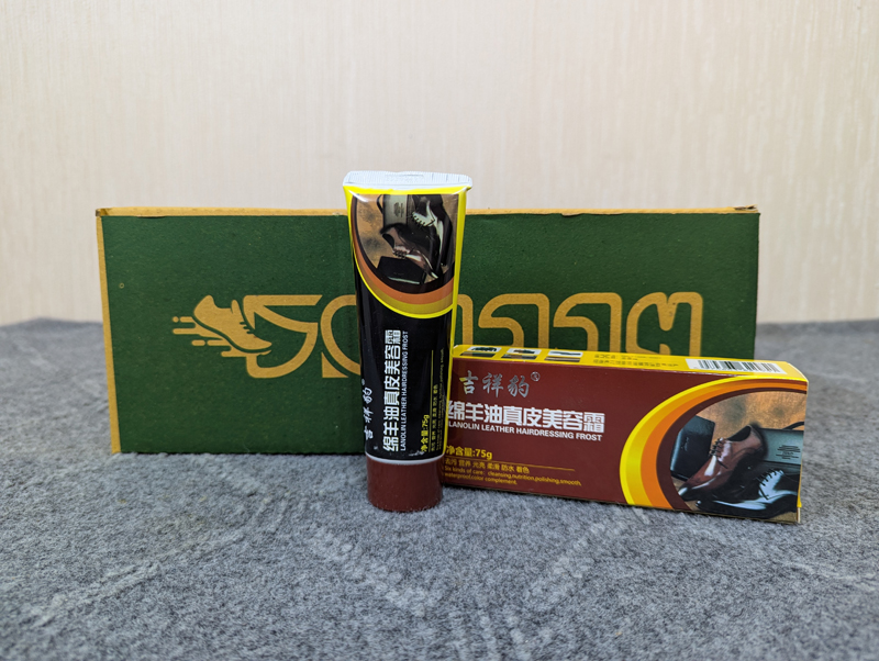 Leather Care Polish Cream for Chocolate color